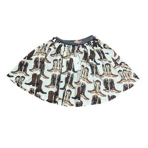 NWT Pink Chicken (5y) Cowgirl Boots Skirt